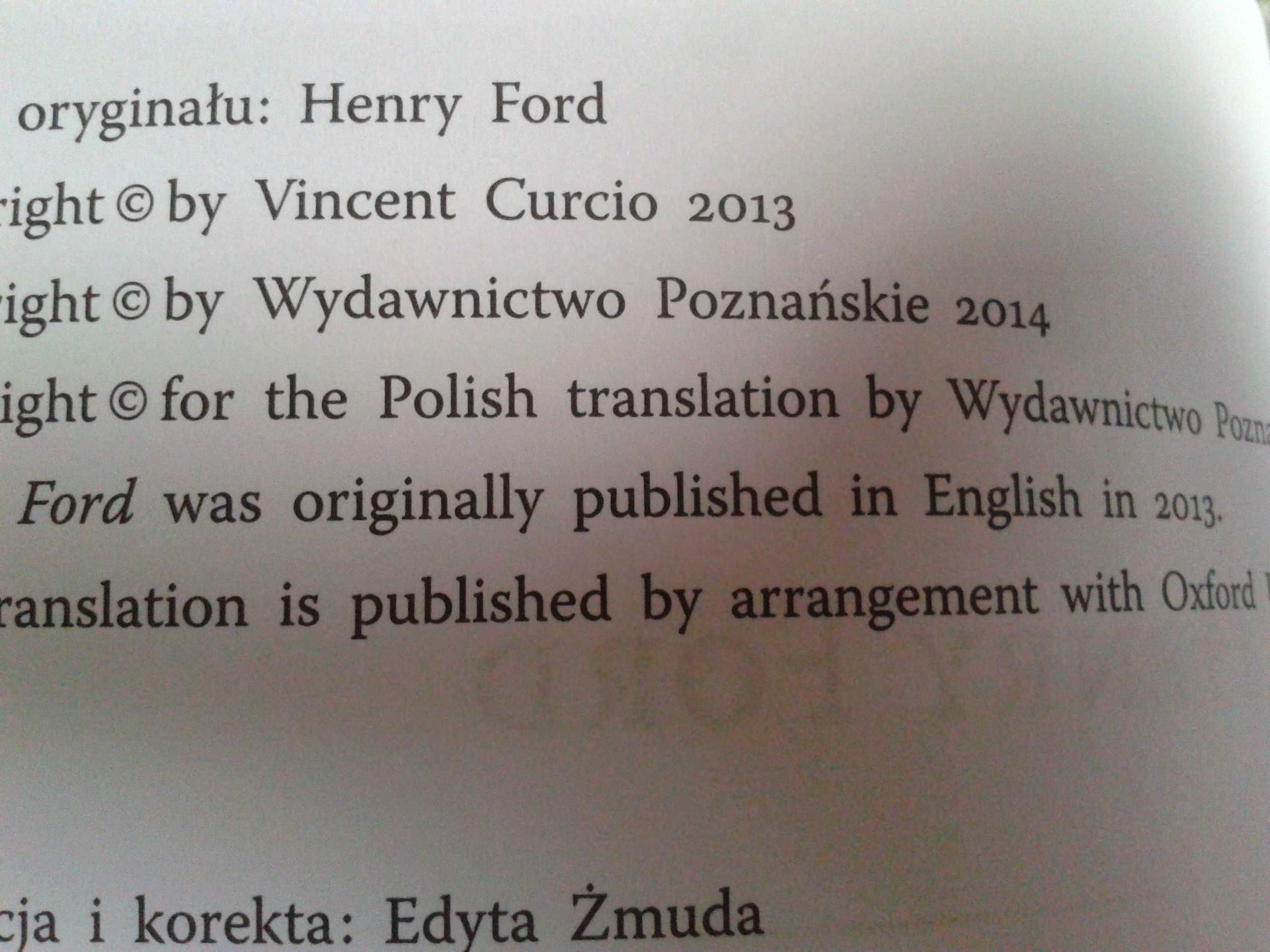 Henry Ford - Vincent Curcio