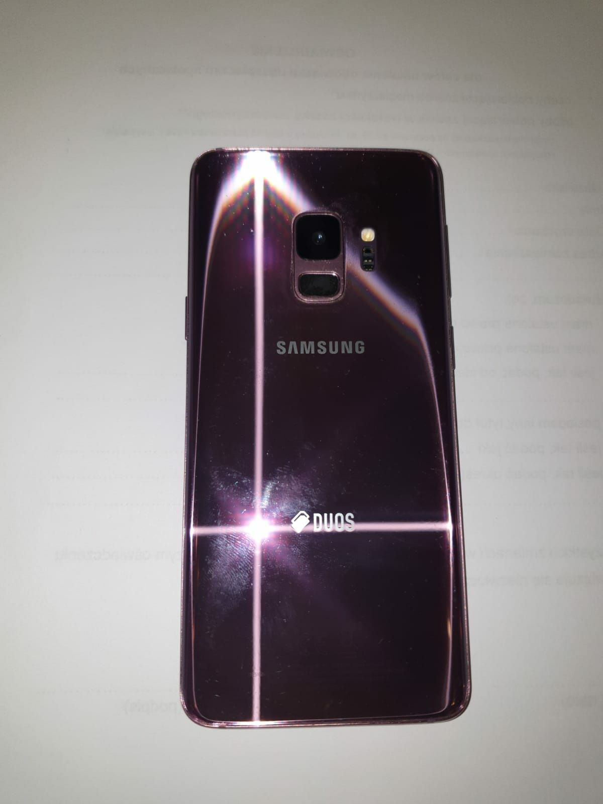 Galaxy Samsung S9 w bardzo dobrym stanie