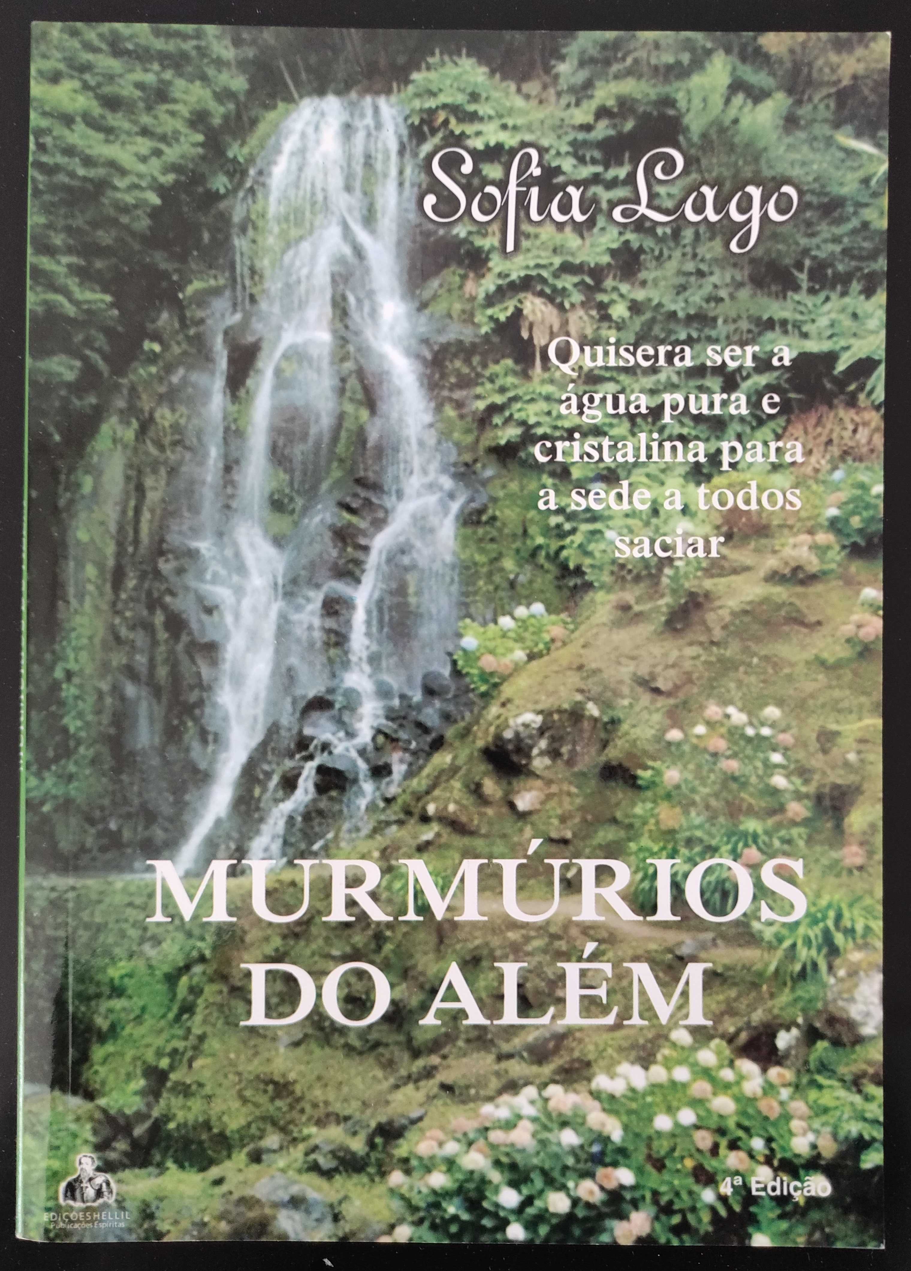 livro de poesia psicografada Murmúrios do Além | Sofia Lago