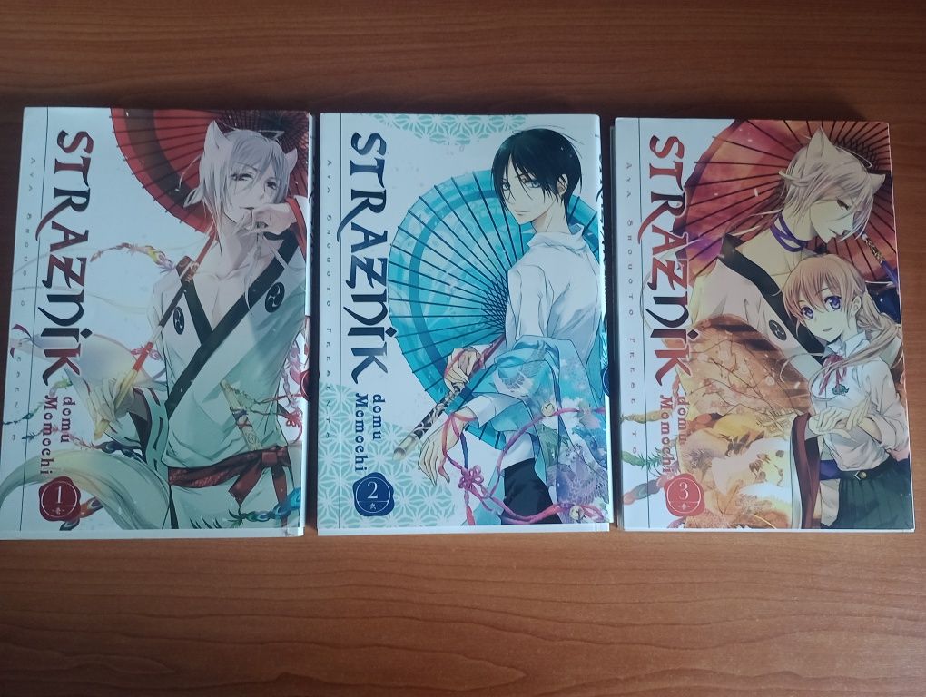 Manga strażnik domu momochi, tomy 1-3