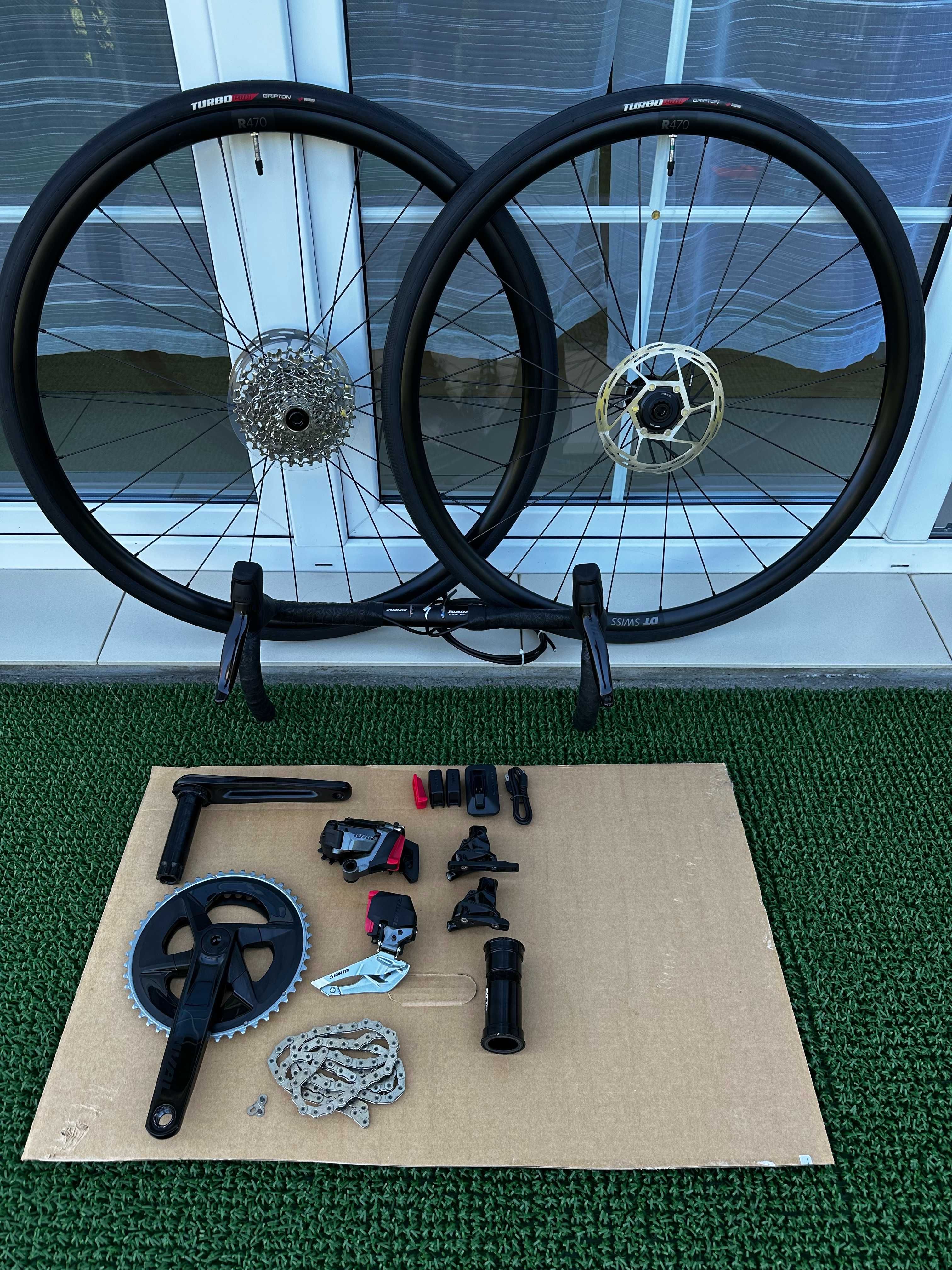 GRUPA SRAM RIVAL AXS Z Specjalized Tarmac SL7