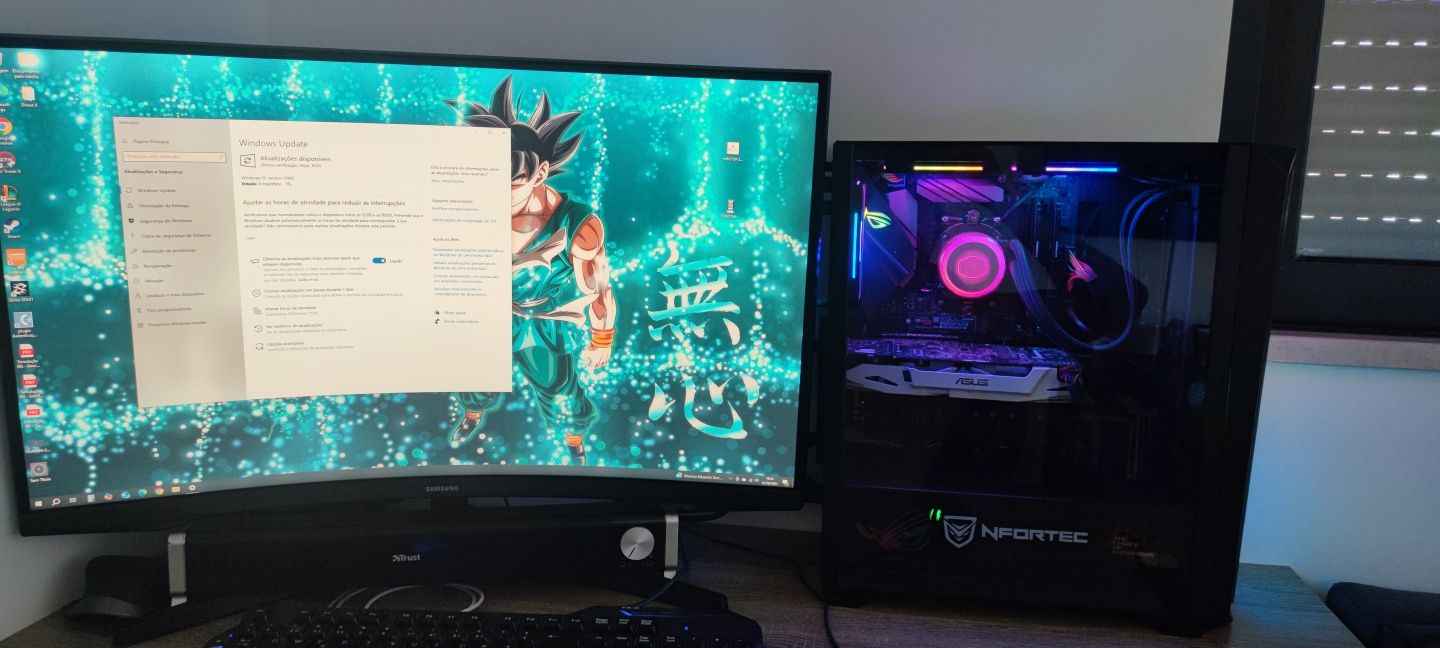 Conjunto pc gaming