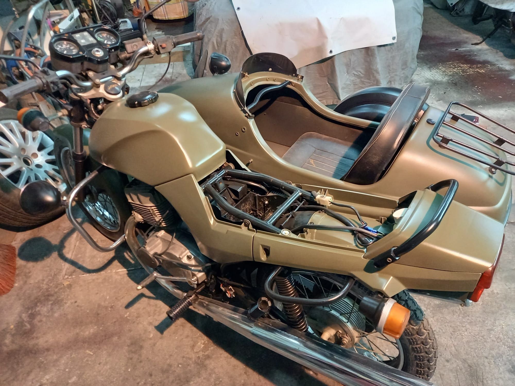 Jawa 350 c/sidecar