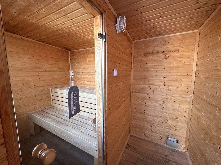 Śliczny Domek nad Jeziorem Spalona z Jacuzzi Sauna zapraszamy