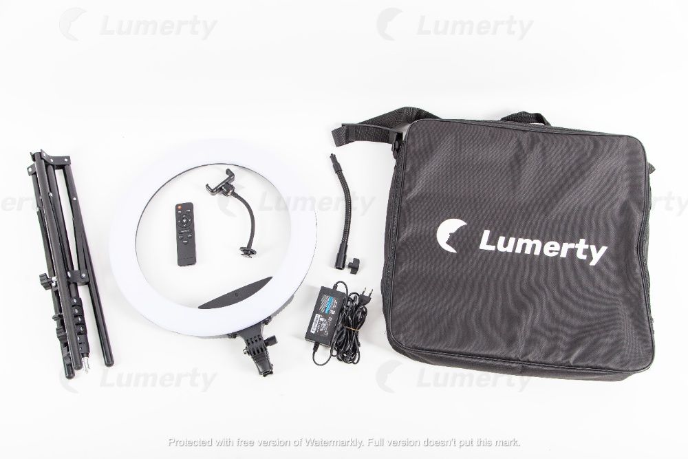 Кільцева LED лампа Premium-класу Lumerty 45см -75w