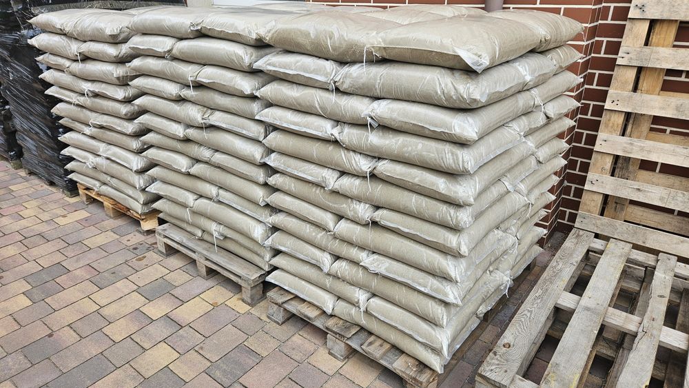 Piasek płukany rzeczny 0-2 workowany, worki 25kg, atest do piaskownicy