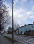 słupy elektryczne za darmo z demontażu