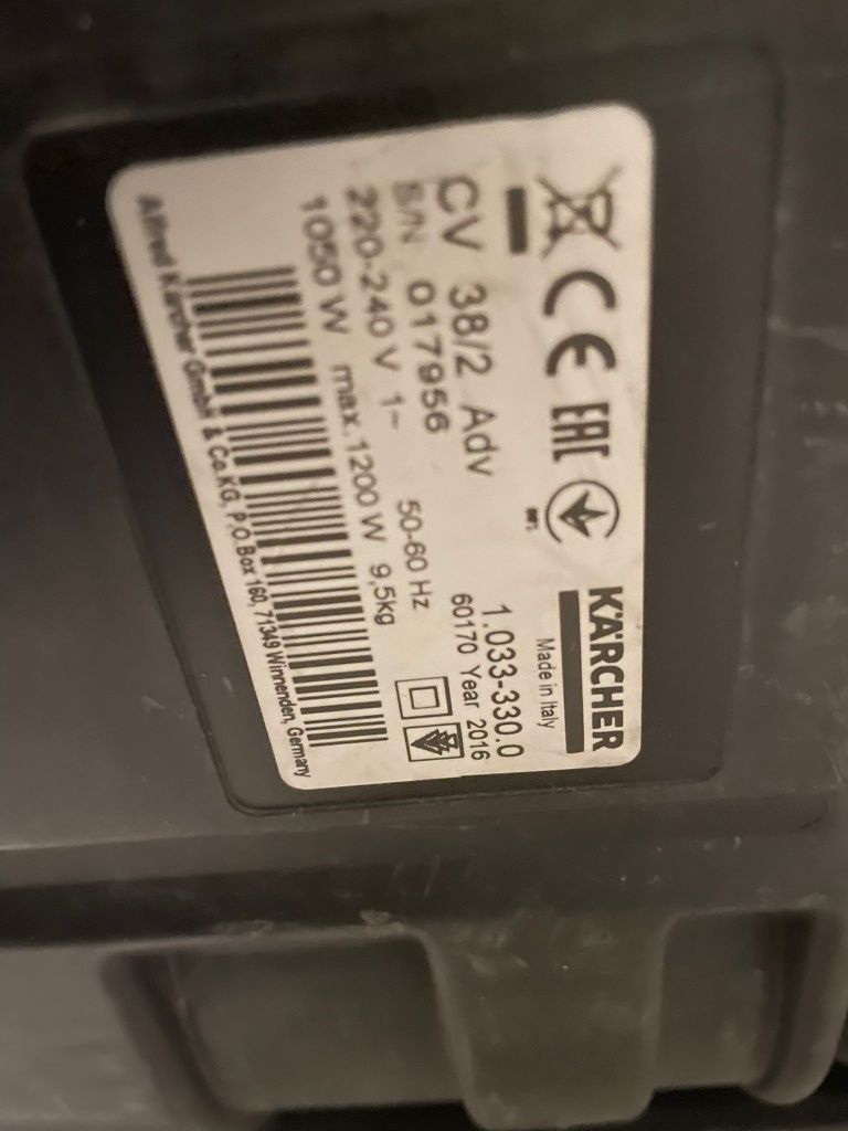 Karcher odkurzac CV 38/2 ADV