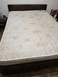 Cama de casal com gavetas + Colchão