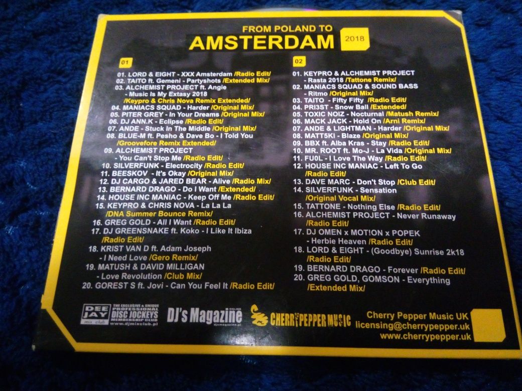From Poland to Amsterdam hause edm dance - 2cd