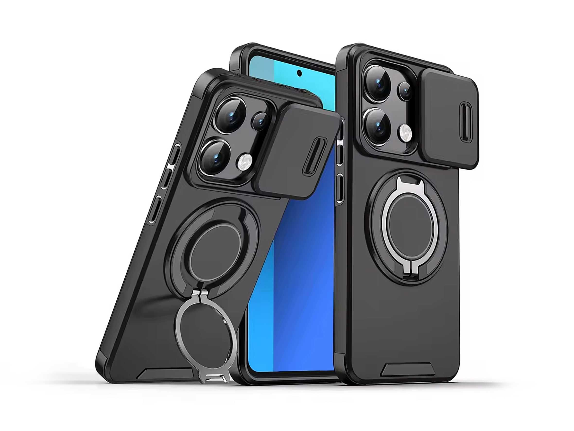 Capa magnética à prova de choque para Redmi Note 14 5G