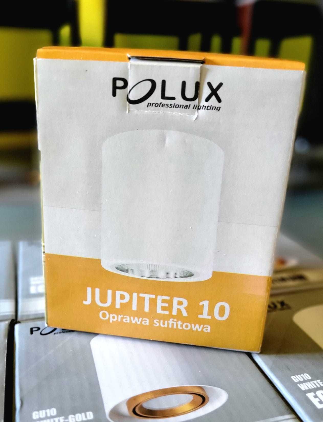 NOWE OPRAWY sufitowe natynkowe tuba metalowa spot JUPITER 10 POLUX