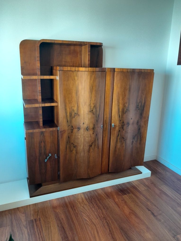 Móvel com estante Art Deco