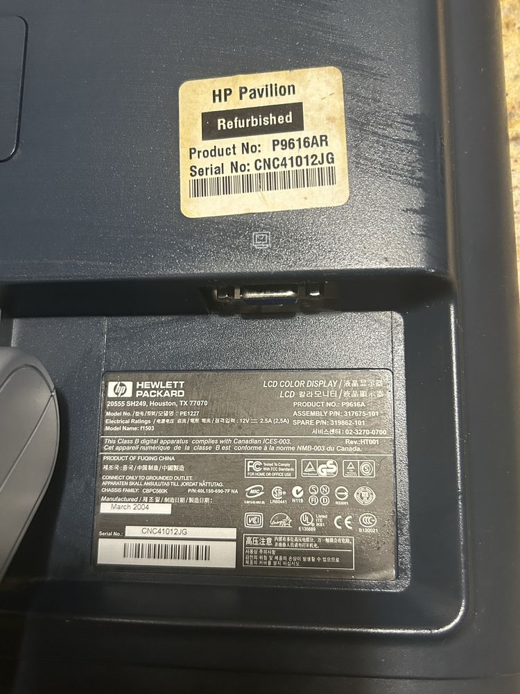 Monitor + głośniki