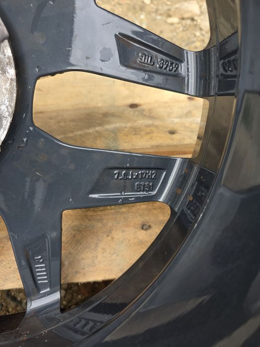 Felga Felgi Aluminiowe 6f0 OEM 601 Seat 025C VW 7JX17" 5x100 ET51