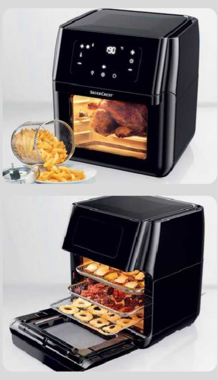 Fritadeira Air Fryer Silvercrest 9 em 1