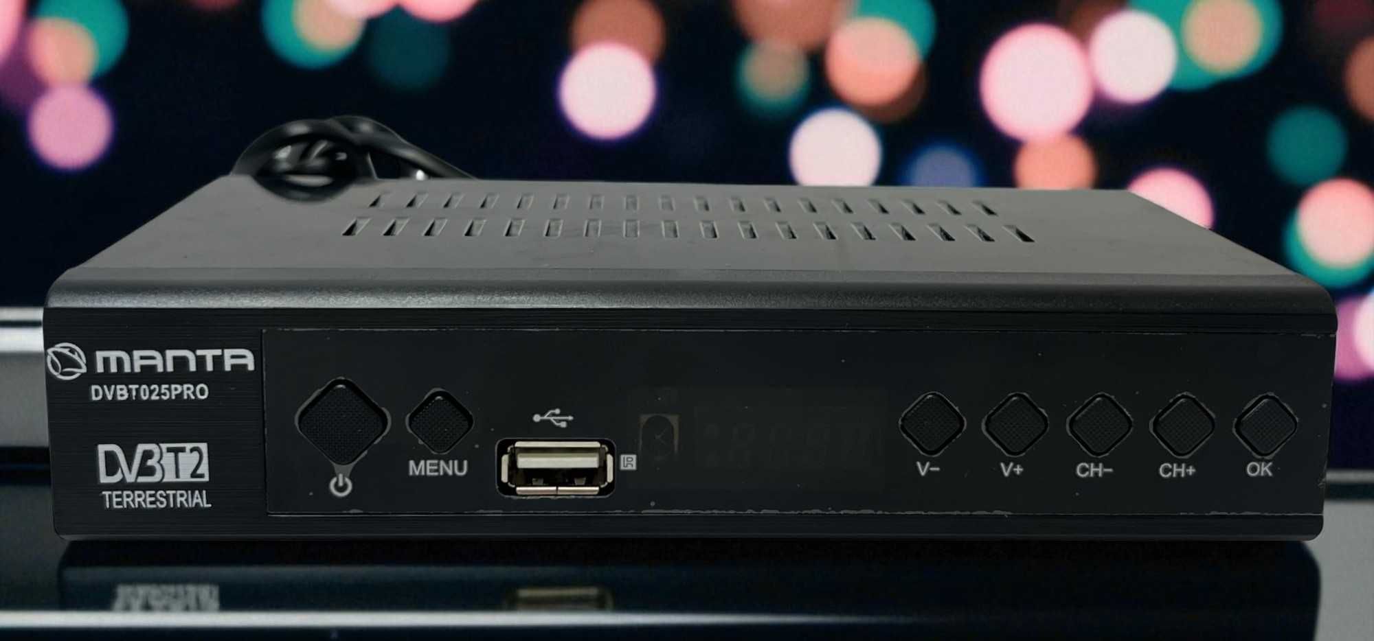 Dekoder DVB-T2 Manta DVBT025PRO