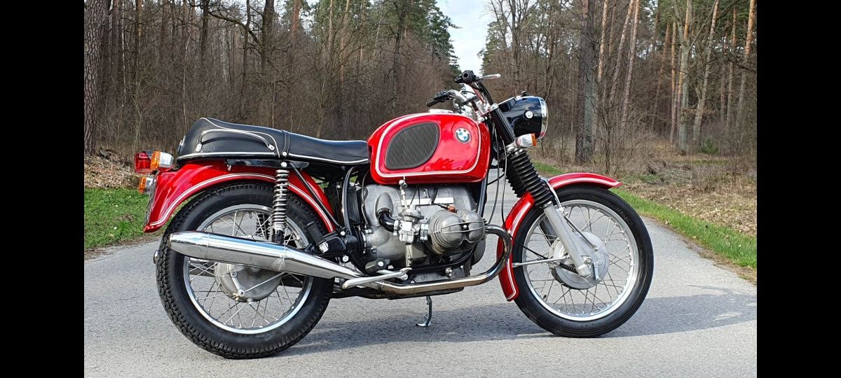 Bmw r75/5 super stan, zarejestrowana na zabytek.