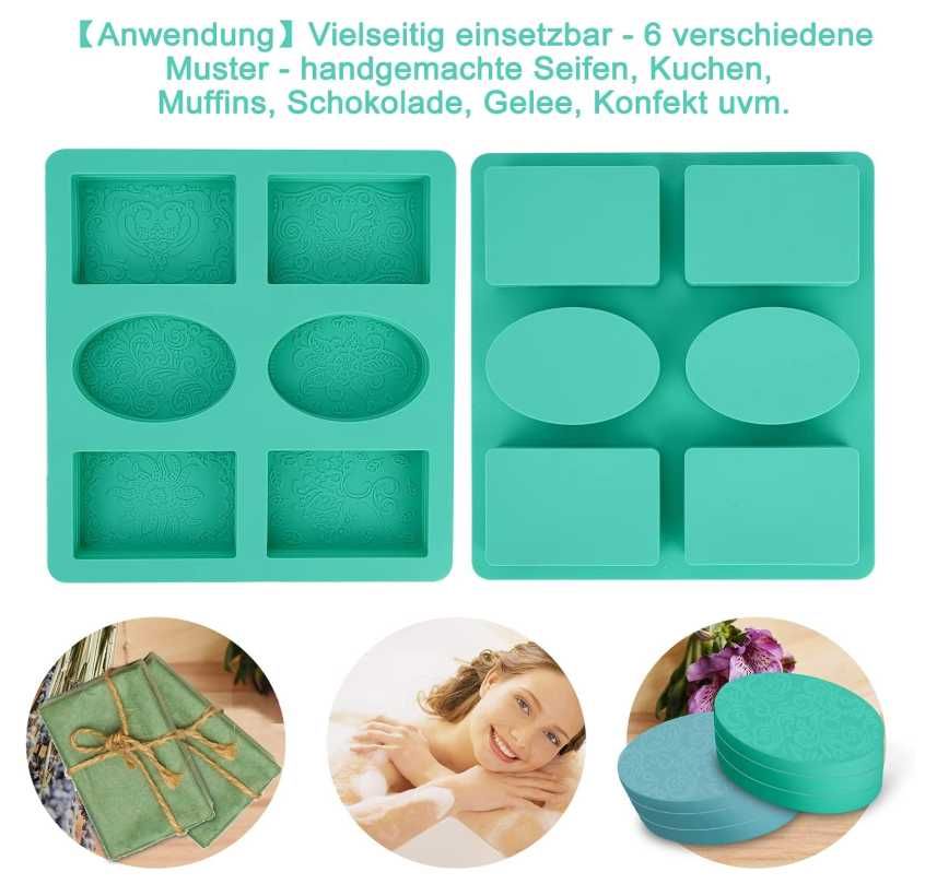Silikonowa forma foremka do produkcji mydła lub forma do pieczenia DIY