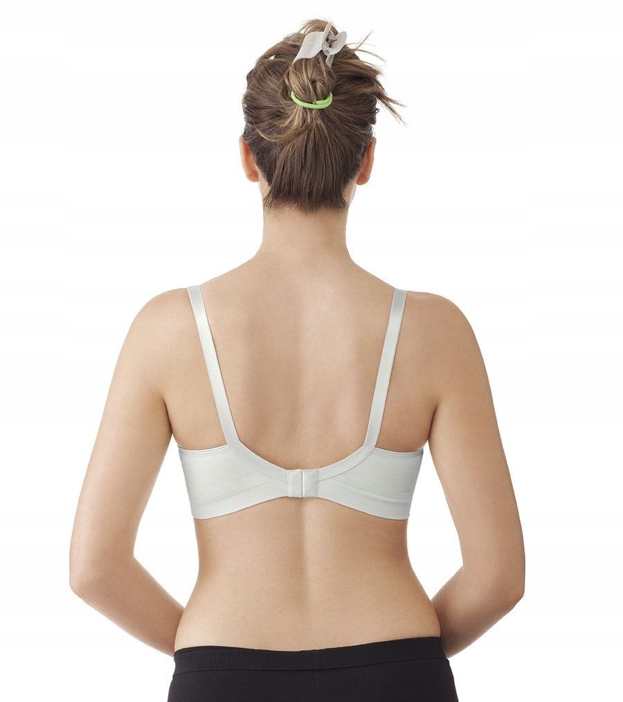 Medela Seamless M – wygodny biustonosz do karmienia, biały