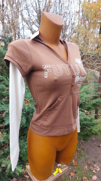 BLUZA dresowa damska NOWA rozmiar S/M firma BG