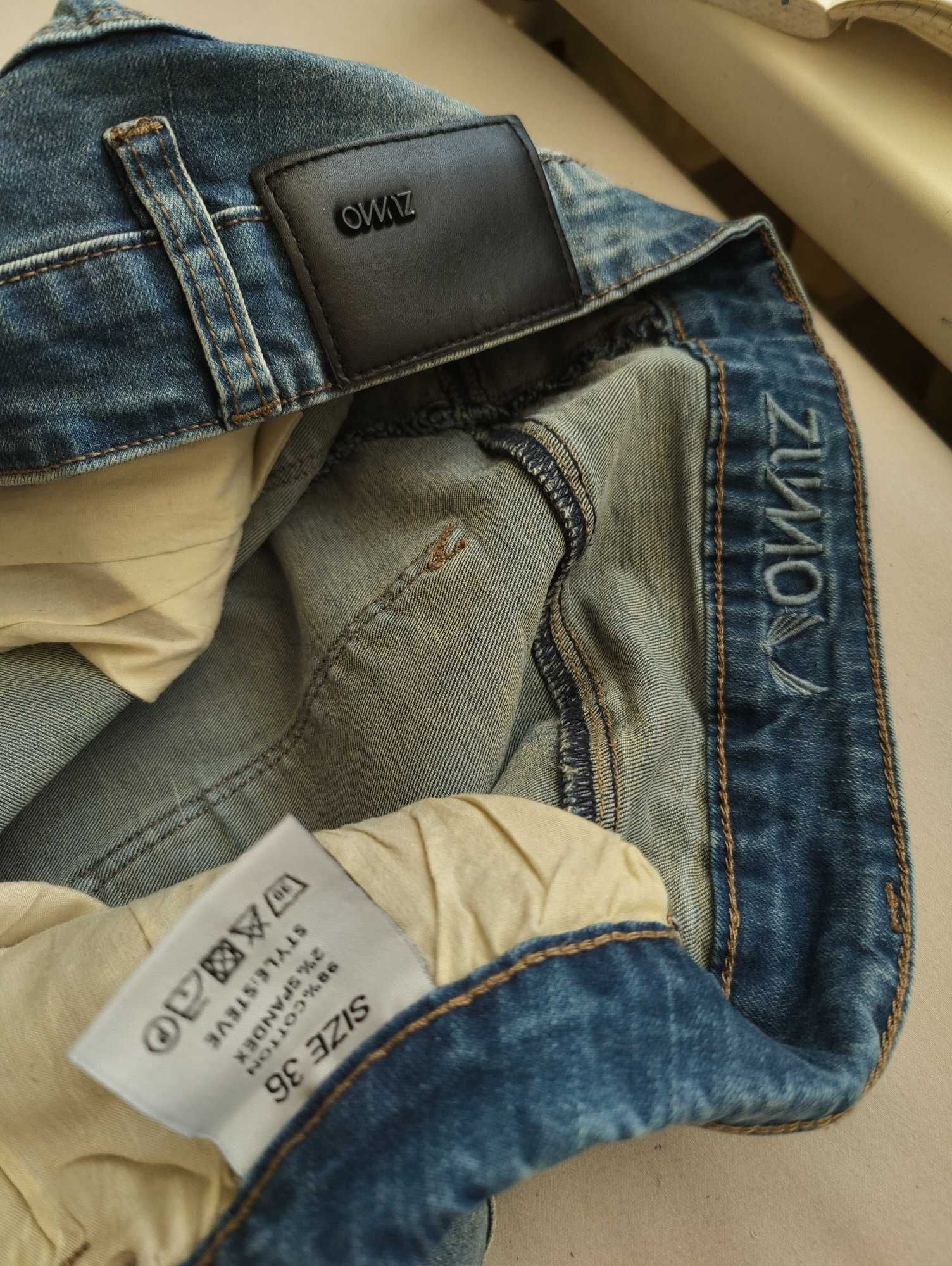 Джинсы Zumo jeans Steve Germany w32 stretch mid blue.