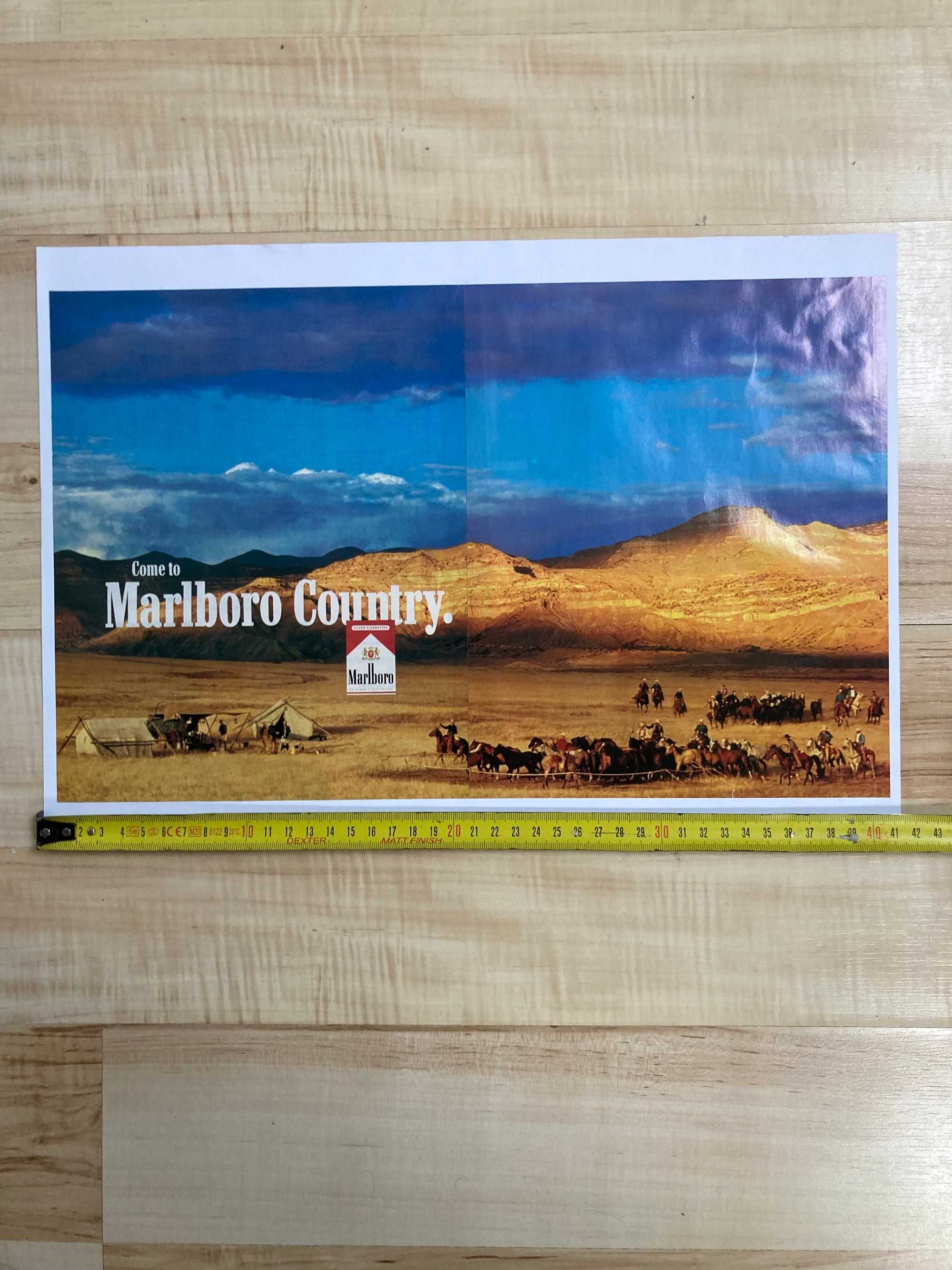 Plakat Marlboro Country Vintyge 00s USA