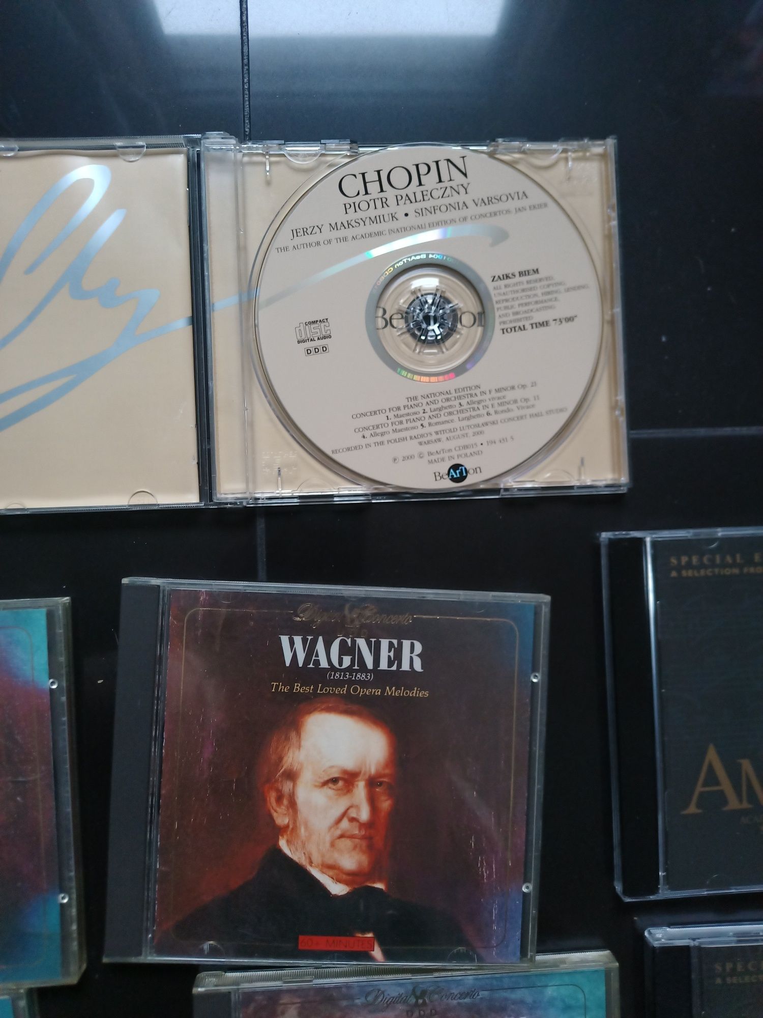 Muzyka poważna - 10 CD: Chopin, Mozart, Bach, Wagner i inni - komplet