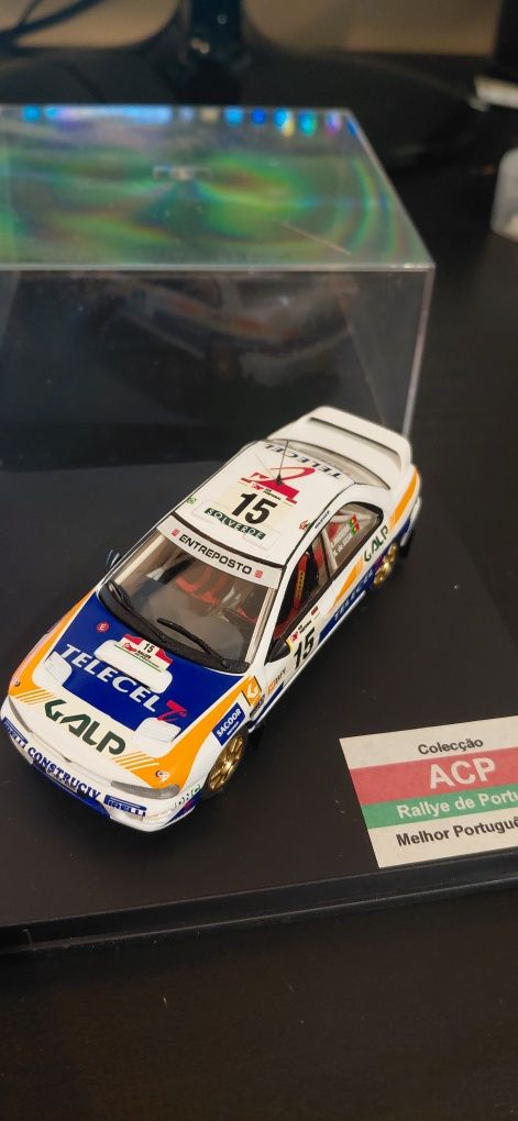 Miniaturas irónicas Rally de Portugal da Troféu..