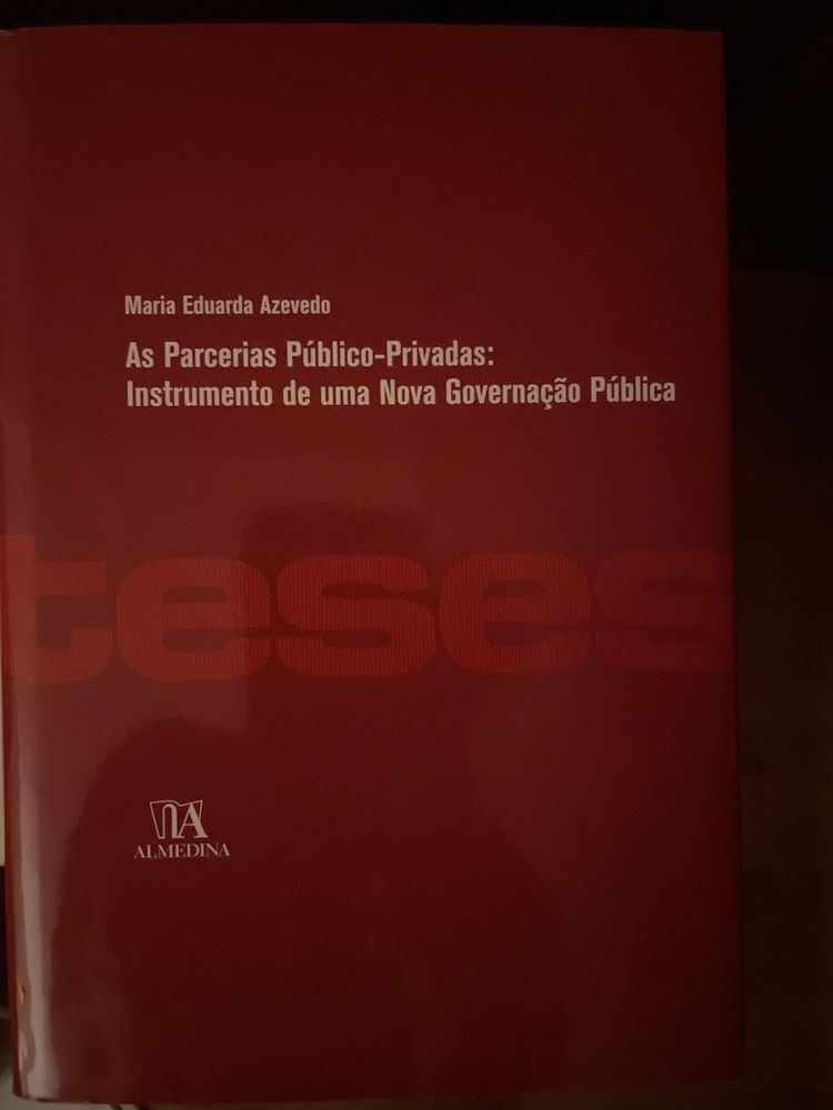 As Parcerias Público-Privadas - Instrumento de uma Nova Gov. Pública