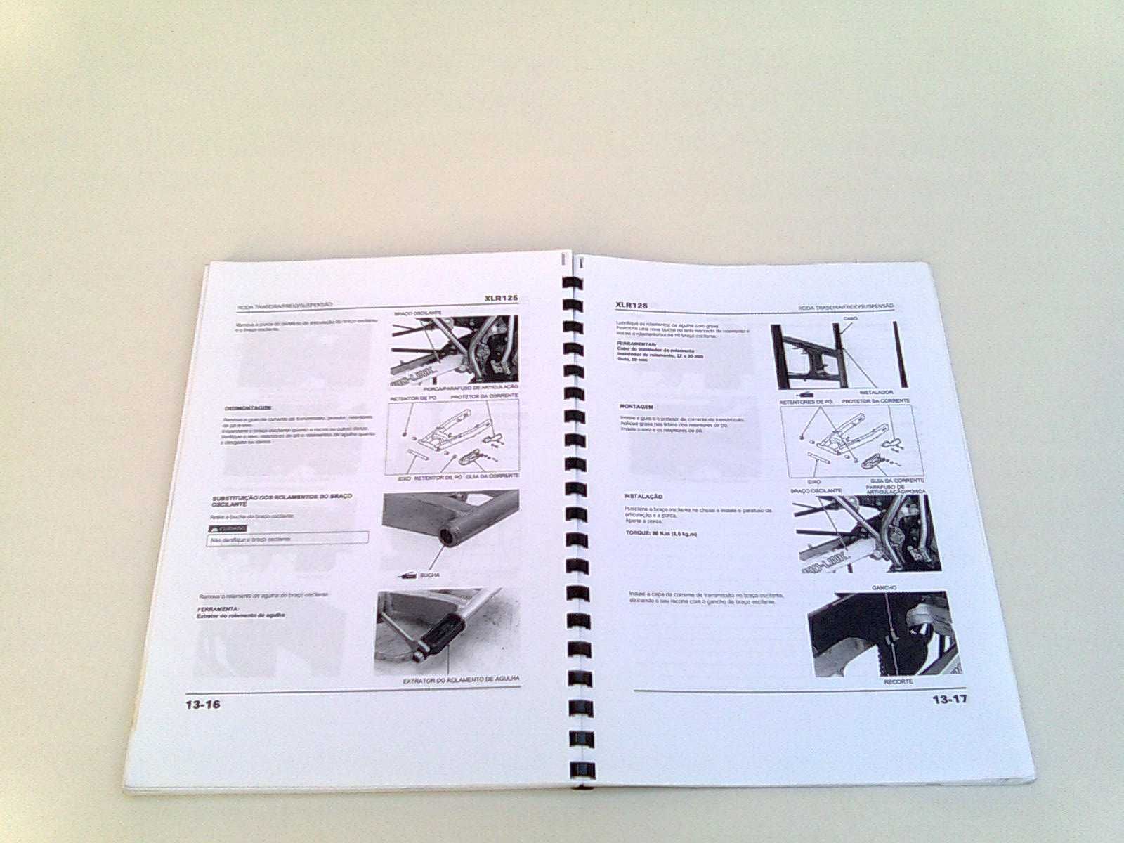Manual Técnico Oficial Honda XLR 125