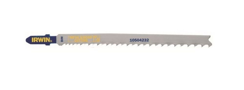 Brzeszczot Do Drewna I Metalu Do Wyrzynarki 5Sztuk Typ T345F Irwin