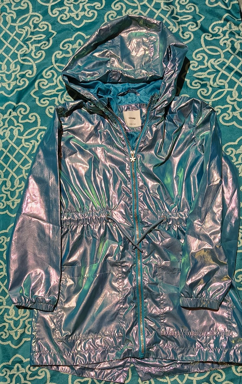 Parka kurtka przeciwdeszczowa płaszczyk Sinsay roz. 134-140