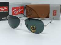 Сонцезахисні Окуляри Ray Ban Aviator 3026 Лінза Скло