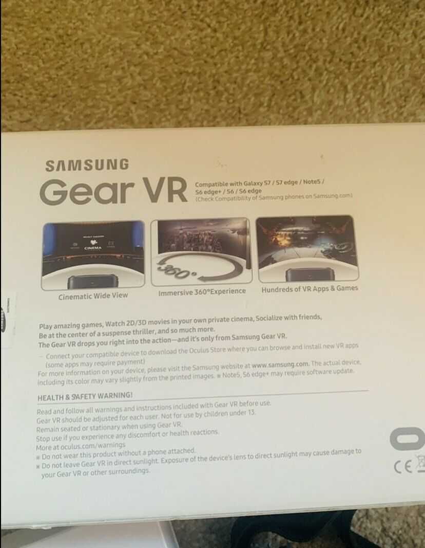 Samsung Gear VR - Óculos de realidade virtual para telemóvel
