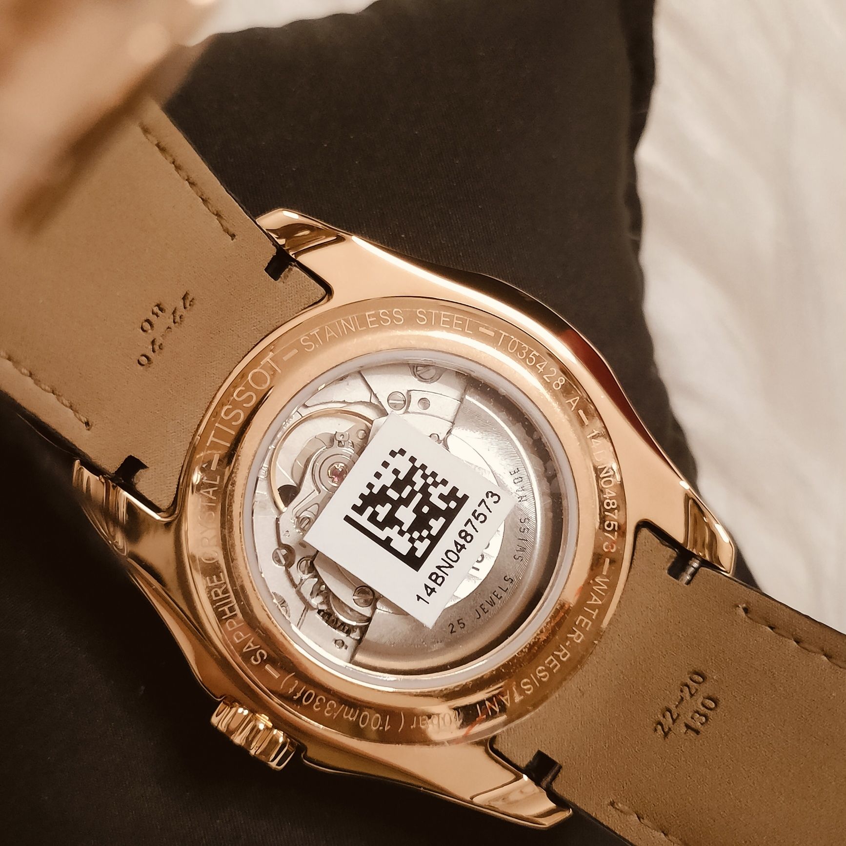 Nowy z metkami zegarek Tissot Couturier Automatic T035.428.36.051.00