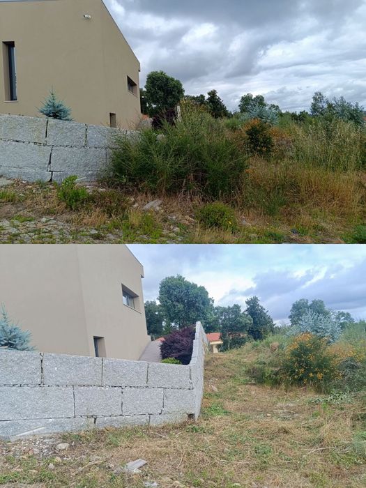 Limpeza terrenos e jardins