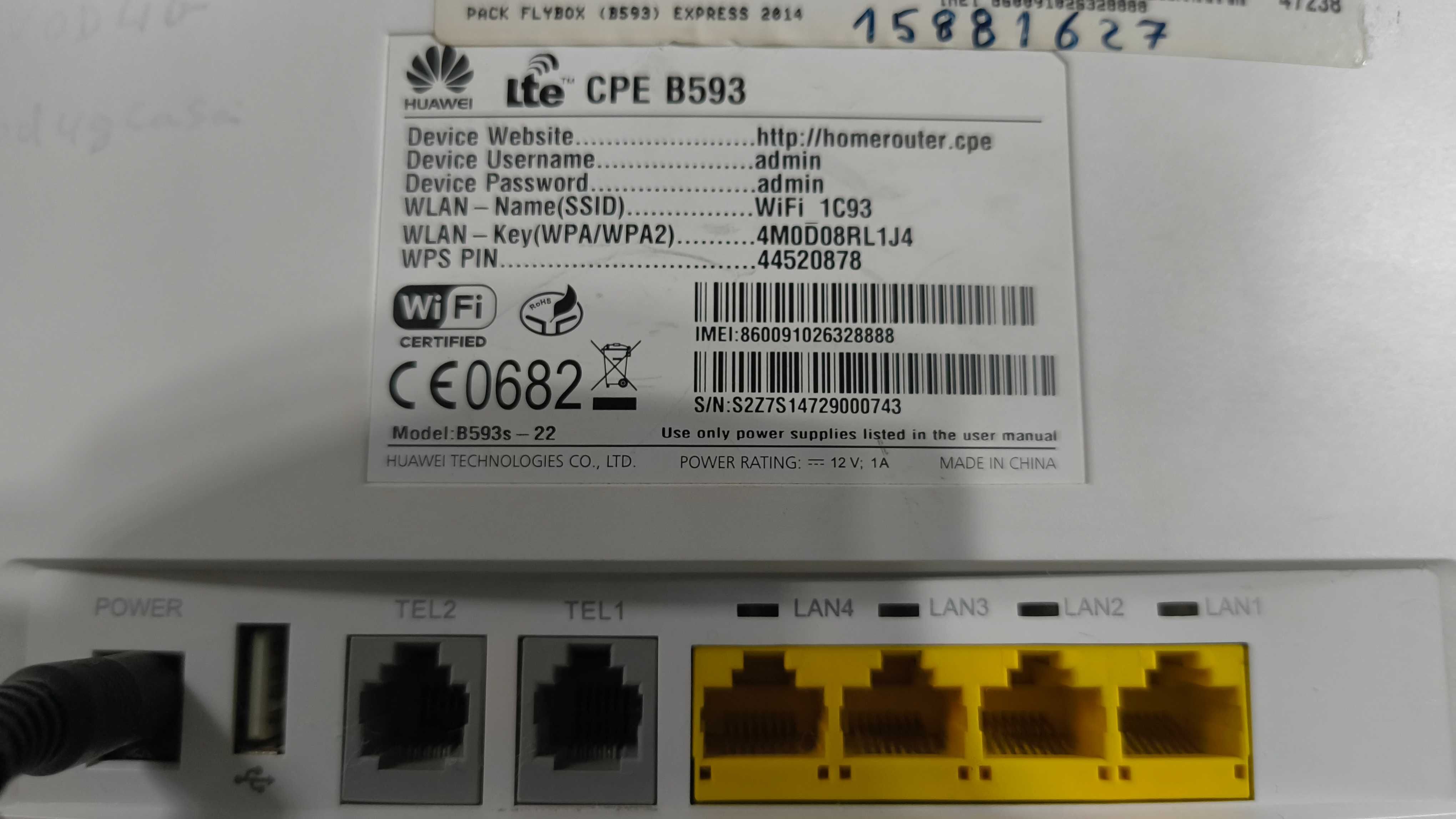 Router Huawei 4G