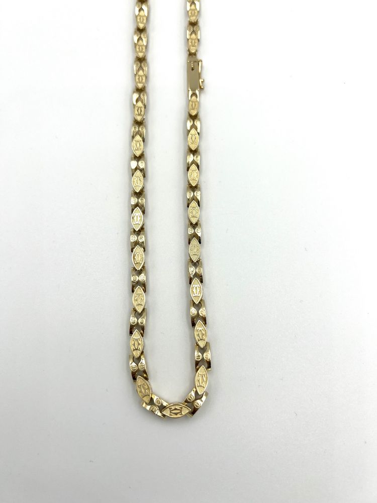 Złoty Łańcuszek Cartier 52g Nataliebizu