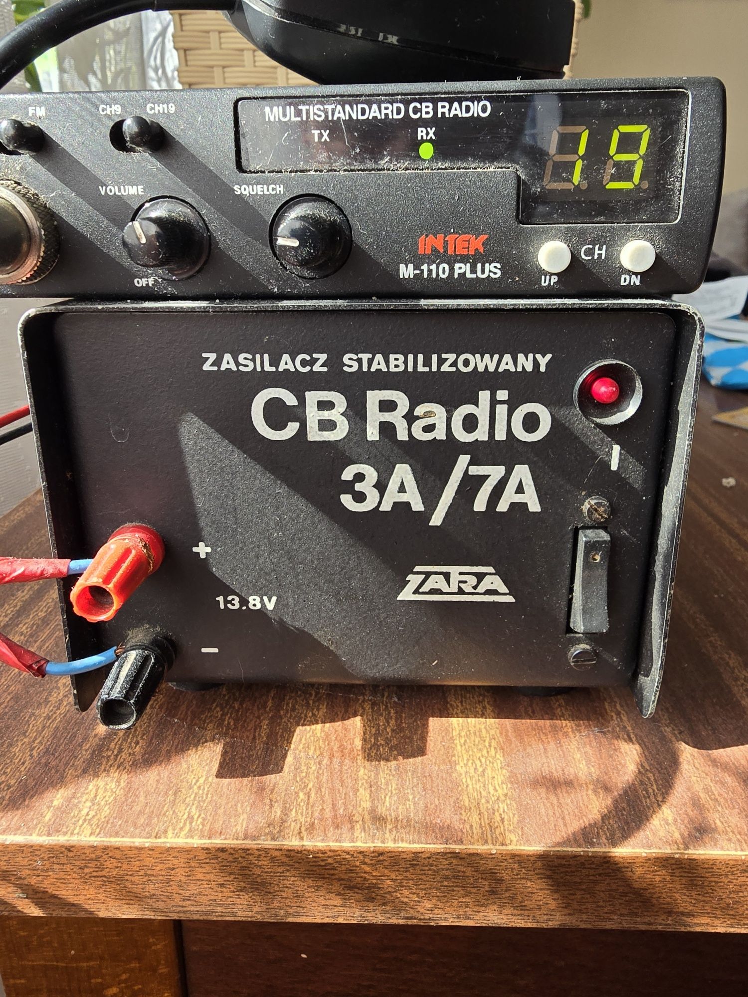 Zestaw cb radio.