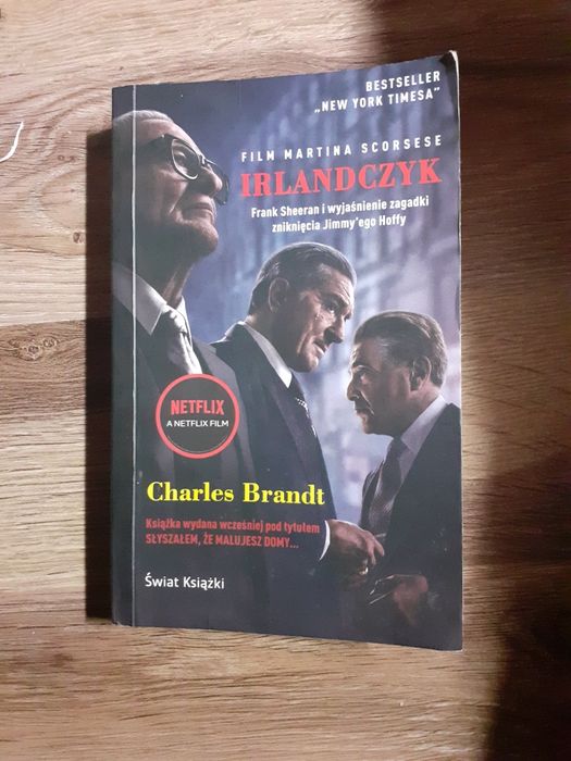 Książka Irlandczyk Charles Brandt