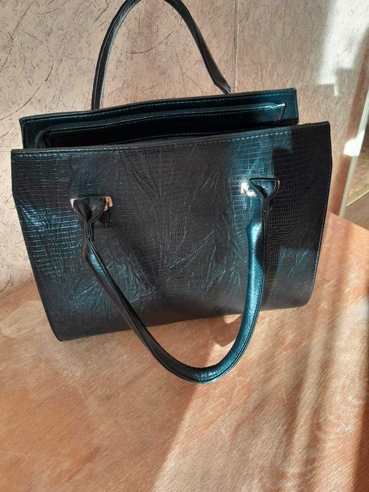 Сумка дамская черная