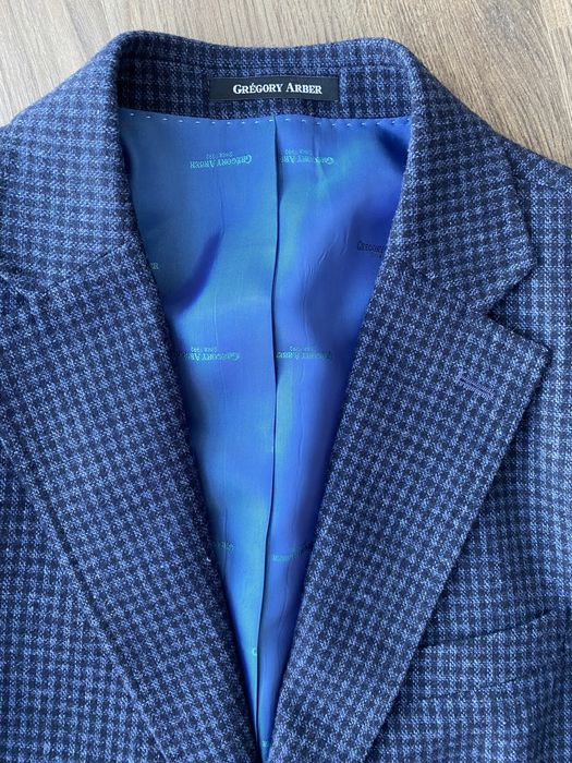 Чоловічий вовняний класичний костюм Arber