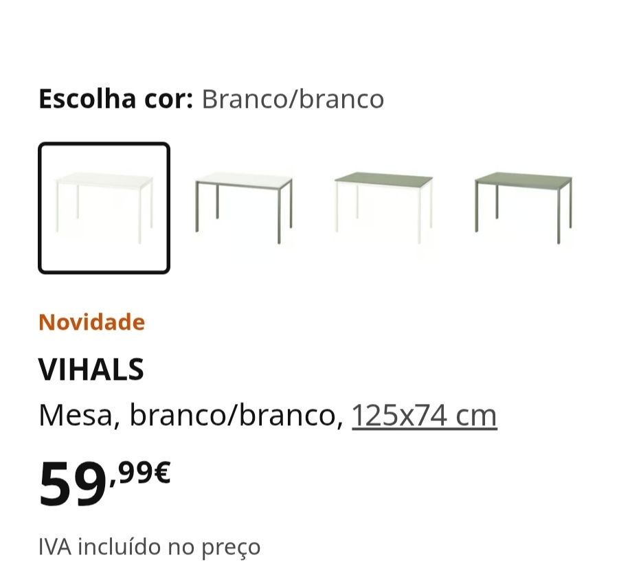 Mesa cozinha com 3 bancos  IKEA