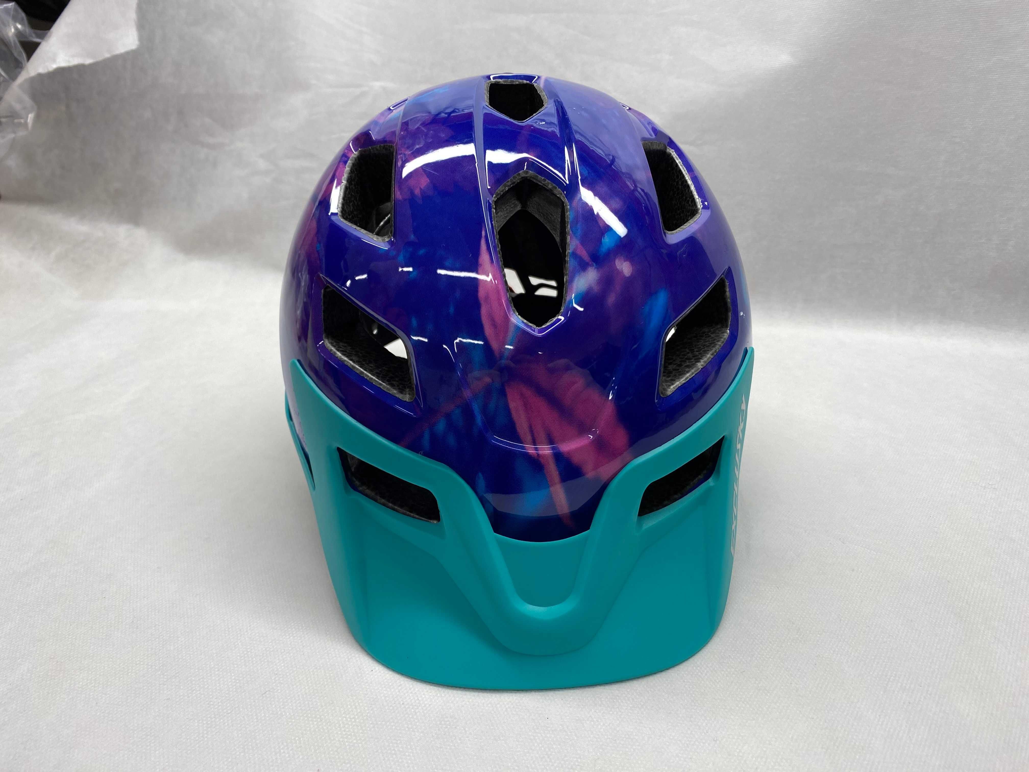 Kask rowerowy Exclusky 40Purple r. 50-57cm