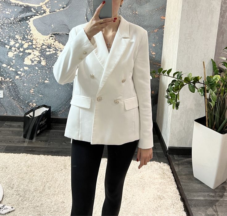 Білий піджак sinsay