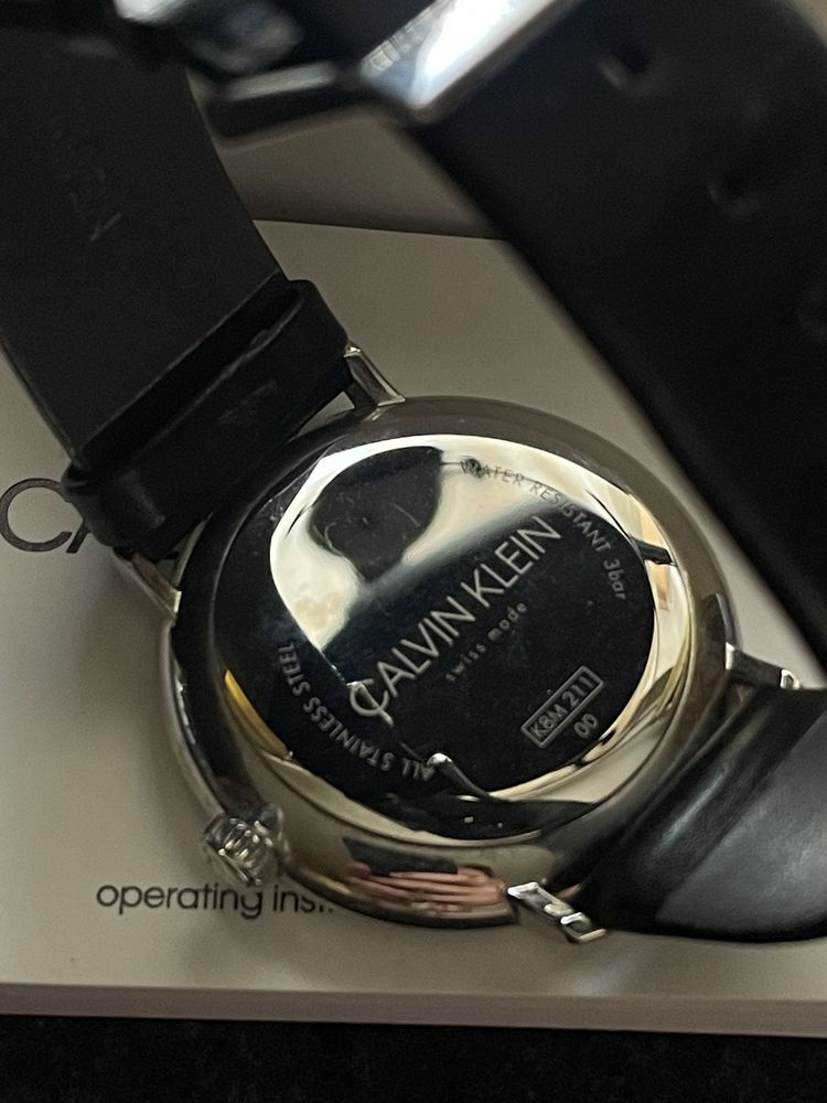 Чоловічий годинник Calvin Klein K8M211C6 Swiss Made Повний комплект