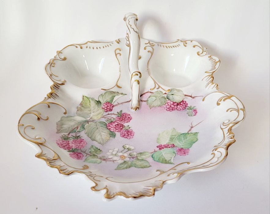 Przepiekny kabaret Limoges z wytwórni Giraud antyk