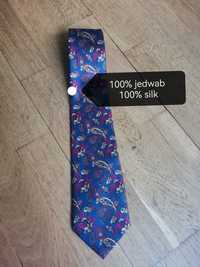 Danilo jedwabny krawat vintage