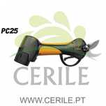 Tesoura de Poda Bateria AGRITEC FLORA PC25-2